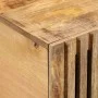 Mesa de centro de madera maciza de mango rugosa 100x55x40 cm by , Coffee table - Ref: Foro24-377496, Price: 118,40 €, Discoun...