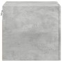 Armario de pared madera ingeniería gris hormigón 45x42,5x40 cm by , Sideboards - Ref: Foro24-846106, Price: 44,15 €, Discount: %