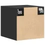 Wandschrank aus schwarzem Ingenieurholz 40x42,5x40 cm von , Sideboards - Ref: Foro24-846097, Preis: 37,84 €, Rabatt: %