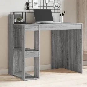 Büroschreibtisch aus grauem Ingenieurholz 103,5x56,5x94 cm von , Schreibtische - Ref: Foro24-847980, Preis: 86,52 €, Rabatt: %