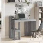 Büroschreibtisch aus grauem Ingenieurholz 103,5x56,5x94 cm von , Schreibtische - Ref: Foro24-847980, Preis: 86,52 €, Rabatt: %