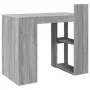 Büroschreibtisch aus grauem Ingenieurholz 103,5x56,5x94 cm von , Schreibtische - Ref: Foro24-847980, Preis: 86,52 €, Rabatt: %