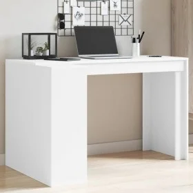 Büroschreibtisch aus weißem Ingenieurholz 123,5x73,5x75 cm von , Schreibtische - Ref: Foro24-847982, Preis: 98,94 €, Rabatt: %