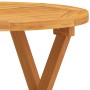 Terrassen-Bistrotisch aus massivem Akazienholz Ø46x47 cm von vidaXL, Gartentische - Ref: Foro24-312116, Preis: 46,80 €, Rabat...