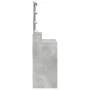 Tocador con luces LED gris hormigón 80x41x144,5 cm de , Tocadores para dormitorios - Ref: Foro24-848181, Precio: 116,24 €, De...