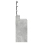 Tocador con luces LED gris hormigón 80x41x144,5 cm by , Bedroom Dressers - Ref: Foro24-848181, Price: 111,97 €, Discount: %