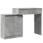 Tocador con luces LED gris hormigón 115x37x110,5 cm von , Schlafzimmerkommoden - Ref: Foro24-848230, Preis: 123,41 €, Rabatt: %