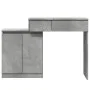 Tocador con luces LED gris hormigón 115x37x110,5 cm by , Bedroom Dressers - Ref: Foro24-848230, Price: 121,25 €, Discount: %