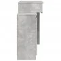 Tocador con luces LED gris hormigón 115x37x110,5 cm by , Bedroom Dressers - Ref: Foro24-848230, Price: 121,25 €, Discount: %