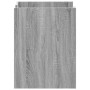 Mesita de noche madera de ingeniería gris Sonoma 45x50x65 cm by , Nightstands - Ref: Foro24-848309, Price: 93,79 €, Discount: %