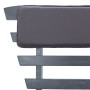 Banco de jardín con cojines 2 en 1 190 cm gris madera de acacia de vidaXL, Bancos de jardín - Ref: Foro24-312119, Precio: 297...