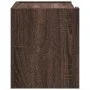 Mesita de noche de pared marrón roble 45x30x35 cm de , Mesitas de noche - Ref: Foro24-848323, Precio: 39,66 €, Descuento: %