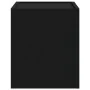 Mesitas de noche de pared 2 unidades negra 45x30x35 cm de , Mesitas de noche - Ref: Foro24-848328, Precio: 74,95 €, Descuento: %