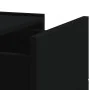 Mesitas de noche de pared 2 unidades negra 45x30x35 cm de , Mesitas de noche - Ref: Foro24-848328, Precio: 74,95 €, Descuento: %