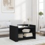 Mesa de centro madera de ingeniería negra 80x50x50 cm von , Couchtisch - Ref: Foro24-848340, Preis: 62,46 €, Rabatt: %