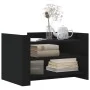 Mesa de centro madera de ingeniería negra 80x50x50 cm by , Coffee table - Ref: Foro24-848340, Price: 61,71 €, Discount: %