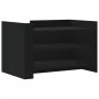 Mesa de centro madera de ingeniería negra 80x50x50 cm by , Coffee table - Ref: Foro24-848340, Price: 61,71 €, Discount: %