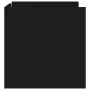 Mesa de centro madera de ingeniería negra 80x50x50 cm by , Coffee table - Ref: Foro24-848340, Price: 61,71 €, Discount: %