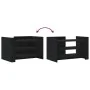 Mesa de centro madera de ingeniería negra 80x50x50 cm by , Coffee table - Ref: Foro24-848340, Price: 61,71 €, Discount: %