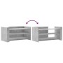 Mesa de centro madera de ingeniería gris hormigón 100x50x50 cm by , Coffee table - Ref: Foro24-848349, Price: 70,85 €, Discou...