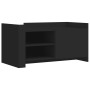 Mesa de centro de madera de ingeniería negra 100x50x50 cm by , Coffee table - Ref: Foro24-848361, Price: 78,60 €, Discount: %