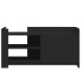 Mesa de centro de madera de ingeniería negra 100x50x50 cm by , Coffee table - Ref: Foro24-848361, Price: 78,60 €, Discount: %