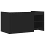 Mesa de centro de madera de ingeniería negra 100x50x50 cm von , Couchtisch - Ref: Foro24-848361, Preis: 77,69 €, Rabatt: %