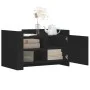 Mesa de centro madera de ingeniería negra 80x50x50 cm by , Coffee table - Ref: Foro24-848354, Price: 66,24 €, Discount: %