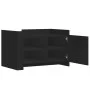Schwarzer Couchtisch aus Holzwerkstoff 80x50x50 cm von , Couchtisch - Ref: Foro24-848354, Preis: 66,24 €, Rabatt: %