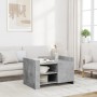 Mesa de centro madera de ingeniería gris hormigón 80x50x50 cm de , Mesas de centro - Ref: Foro24-848356, Precio: 66,60 €, Des...