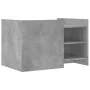 Mitteltisch aus grauem Beton-Verbundholz 80x50x50 cm von , Couchtisch - Ref: Foro24-848356, Preis: 65,80 €, Rabatt: %
