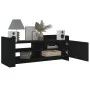 Fernsehmöbel aus schwarzem Sperrholz 100x35x40 cm von , TV-Möbel - Ref: Foro24-848375, Preis: 64,02 €, Rabatt: %