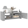 Fernsehmöbel aus grauem Betonsperrholz 100x35x40 cm von , TV-Möbel - Ref: Foro24-848377, Preis: 58,88 €, Rabatt: %