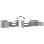 Mueble para TV contrachapada gris hormigón 100x35x40 cm by , TV Furniture - Ref: Foro24-848377, Price: 58,13 €, Discount: %