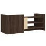 Mueble TV madera contrachapada color marrón roble 100x35x40 cm de , Muebles TV - Ref: Foro24-848380, Precio: 64,78 €, Descuen...