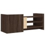 Mueble TV madera contrachapada color marrón roble 100x35x40 cm by , TV Furniture - Ref: Foro24-848380, Price: 65,69 €, Discou...
