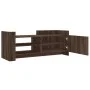 Mueble TV madera contrachapada color marrón roble 100x35x40 cm de , Muebles TV - Ref: Foro24-848380, Precio: 64,78 €, Descuen...