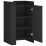 Aparador de madera de ingeniería negro 45x35x75 cm by , Sideboards - Ref: Foro24-848396, Price: 86,96 €, Discount: %