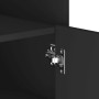 Aparador de madera de ingeniería negro 45x35x75 cm by , Sideboards - Ref: Foro24-848396, Price: 86,96 €, Discount: %