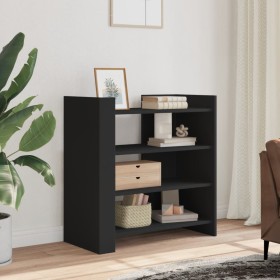 Aparador de madera de ingeniería negro 73,5x35x75 cm de , Aparadores - Ref: Foro24-848389, Precio: 63,31 €, Descuento: %