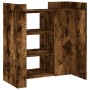 Aparador de madera de ingeniería roble ahumado 73,5x35x75 cm by , Sideboards - Ref: Foro24-848406, Price: 73,52 €, Discount: %