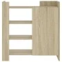 Ingeneering Holz Sideboard Eiche Sonoma 73,5x35x75 cm von , Sideboards - Ref: Foro24-848404, Preis: 69,32 €, Rabatt: %