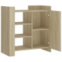 Aparador de madera de ingeniería roble Sonoma 73,5x35x75 cm by , Sideboards - Ref: Foro24-848404, Price: 70,36 €, Discount: %