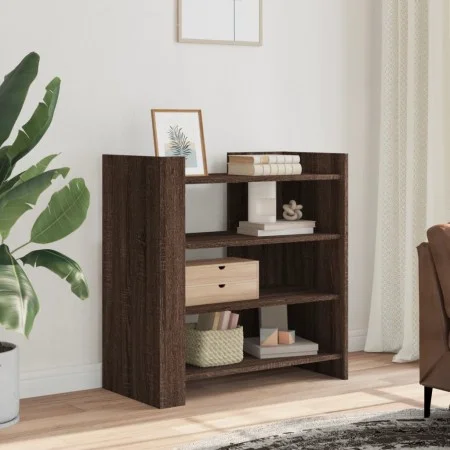 Aparador de madera de ingeniería marrón roble 73,5x35x75 cm de , Aparadores - Ref: Foro24-848394, Precio: 58,31 €, Descuento: %