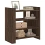Aparador de madera de ingeniería marrón roble 73,5x35x75 cm de , Aparadores - Ref: Foro24-848394, Precio: 58,31 €, Descuento: %