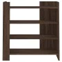Aparador de madera de ingeniería marrón roble 73,5x35x75 cm de , Aparadores - Ref: Foro24-848394, Precio: 58,31 €, Descuento: %