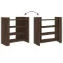 Aparador de madera de ingeniería marrón roble 73,5x35x75 cm de , Aparadores - Ref: Foro24-848394, Precio: 58,31 €, Descuento: %