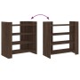 Aparador de madera de ingeniería marrón roble 73,5x35x75 cm de , Aparadores - Ref: Foro24-848394, Precio: 59,13 €, Descuento: %