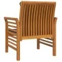 Dark gray armchairs with cushions, 2 units, solid acacia wood by vidaXL, Garden chairs - Ref: Foro24-312138, Price: 255,81 €,...