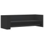 Estante de pared madera de ingeniería negro 100x35x30,5 cm by , Shelves and shelves - Ref: Foro24-848459, Price: 41,99 €, Dis...